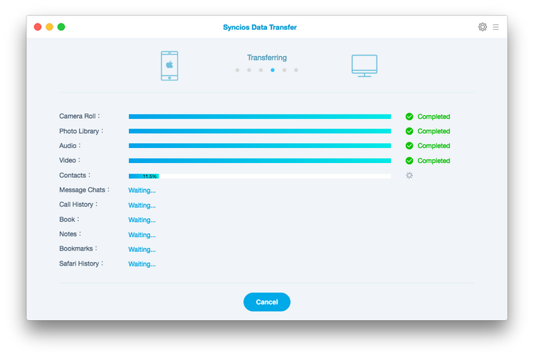 backup iphone to mac